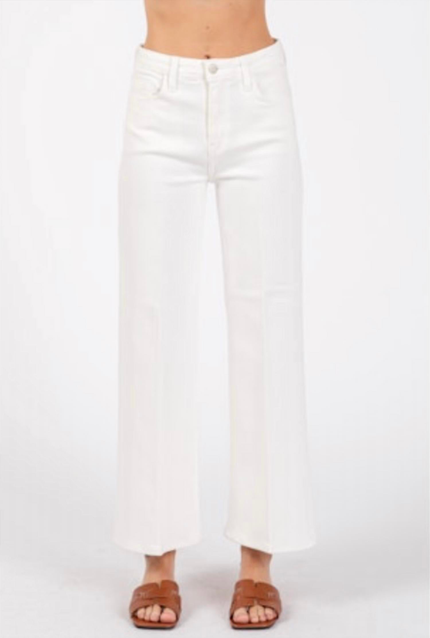 Letter To Juliet - Genoa Creased Wide Leg Jeans