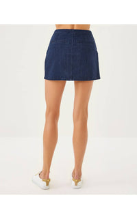 Lilly Pulitzer - Colette Stretch Denim Mini Skirt