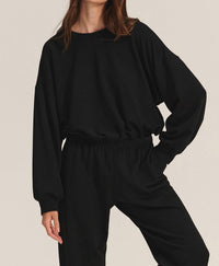 Velvet By Graham & Spencer - Jolie Crop Sweatshirt