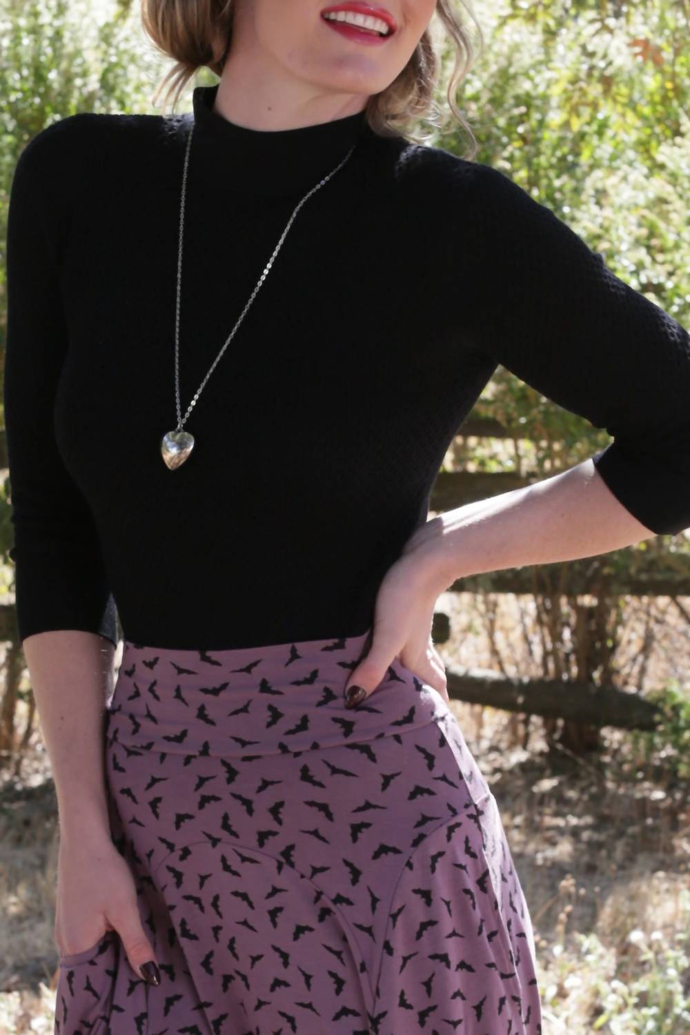 Effie'S Heart - Brigid Mock Neck Shirt