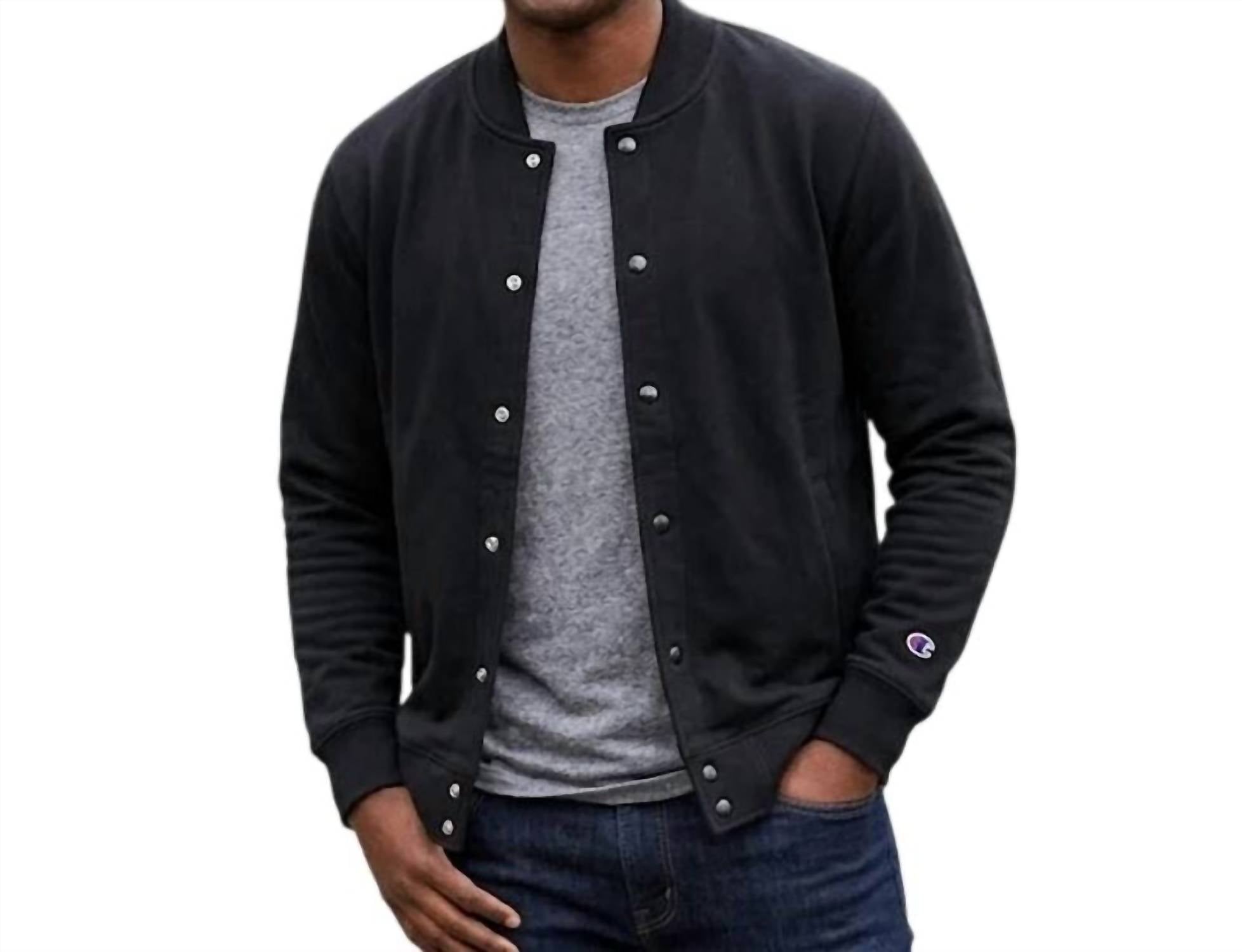 Champion - Snap Up Athletic Wear Varsity Bomber Jacket