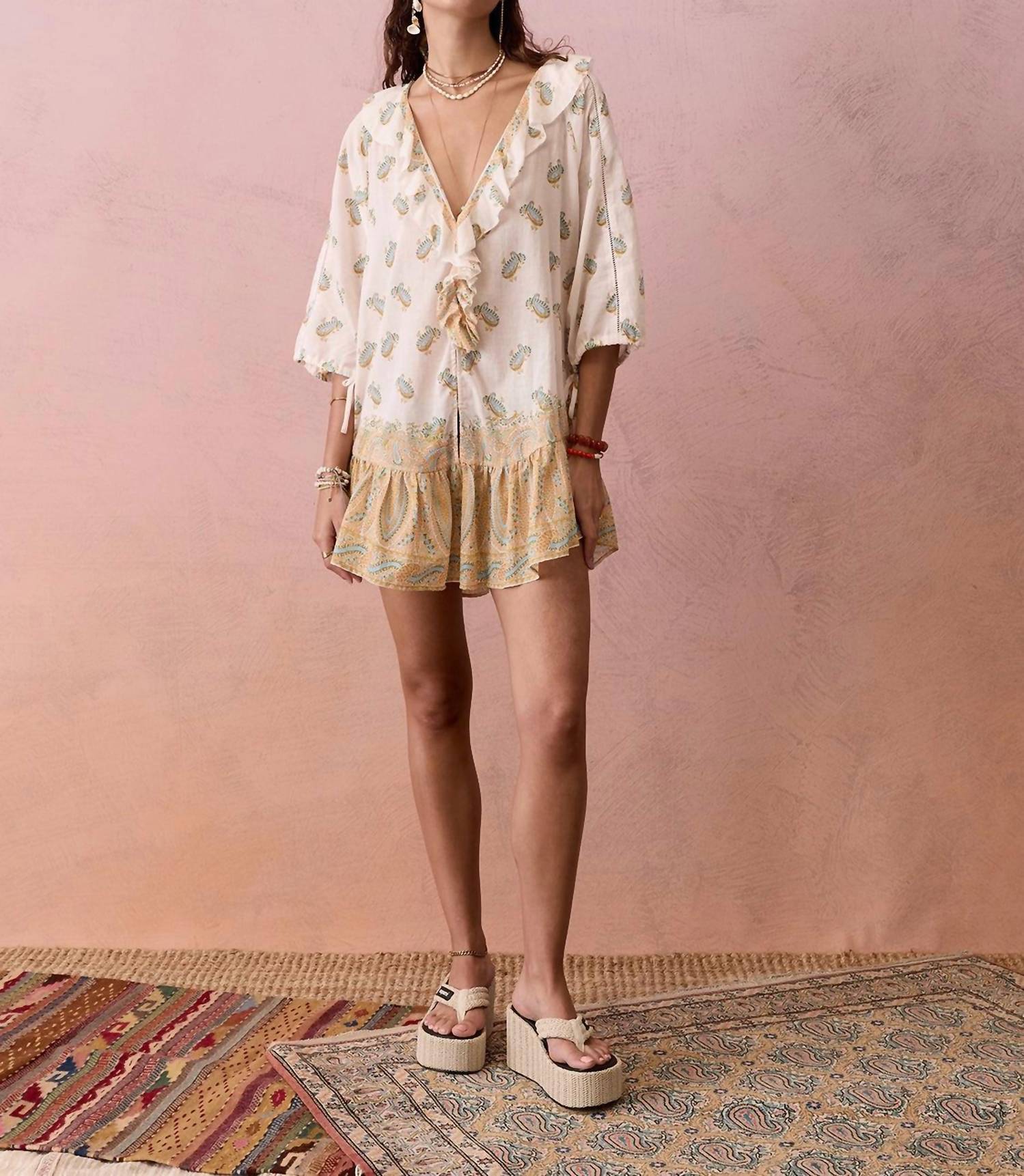 Boteh - Jardin Frill La Ponche Dress