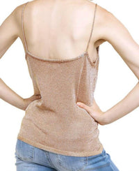 Umgee - Lurex Cowl Neck Tank