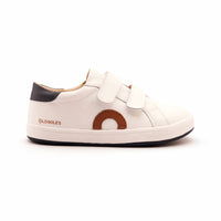 Oldsoles - Kid's Kix Double Strap Vl Half Circle Sneakers