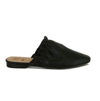 Beast Fashion - Women's Janessa-07 Ruffled Slip-on Flats