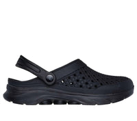 Skechers Men's Foamies Go Walk 7 Slipper in black black - men's loafer - detail view