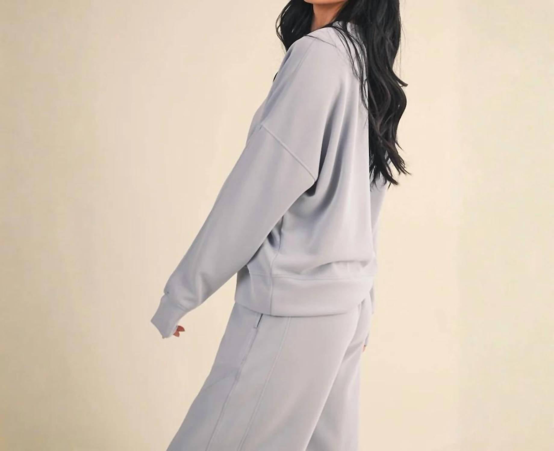 Kimberly C - Zuri Super Soft Oversized Crewneck Sweatshirt