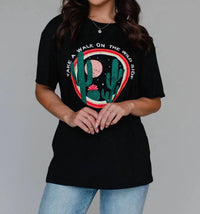 Panache Apparel - Short Sleeve Wild Side Cactus Tee