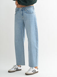 Just Black Denim - Barrel Jean
