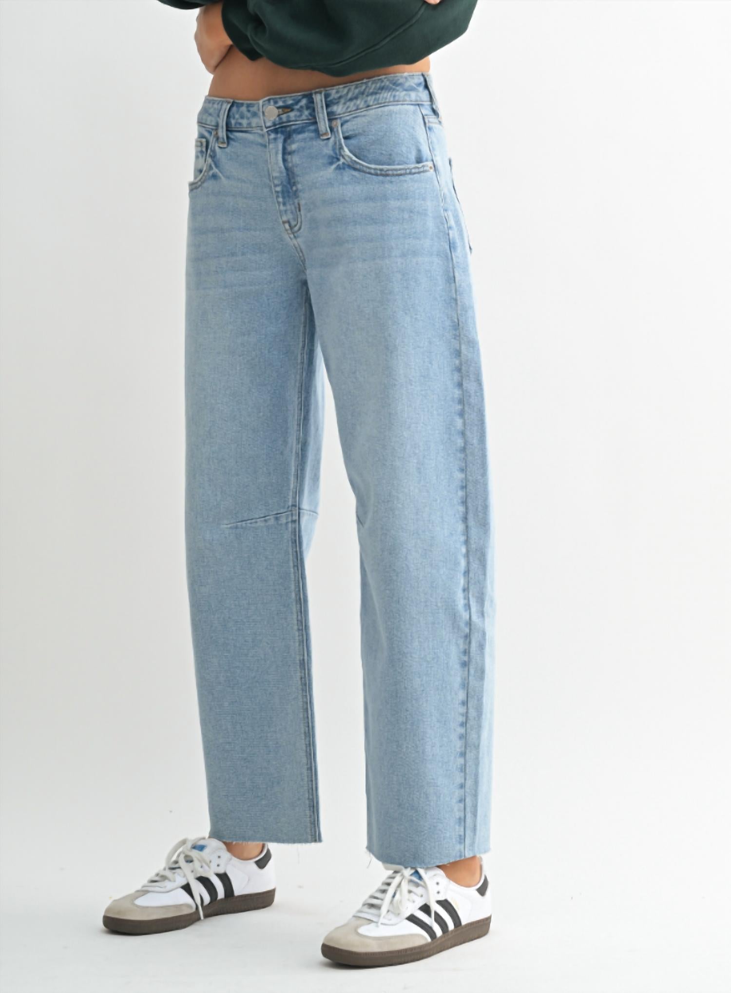 Just Black Denim - Barrel Jean