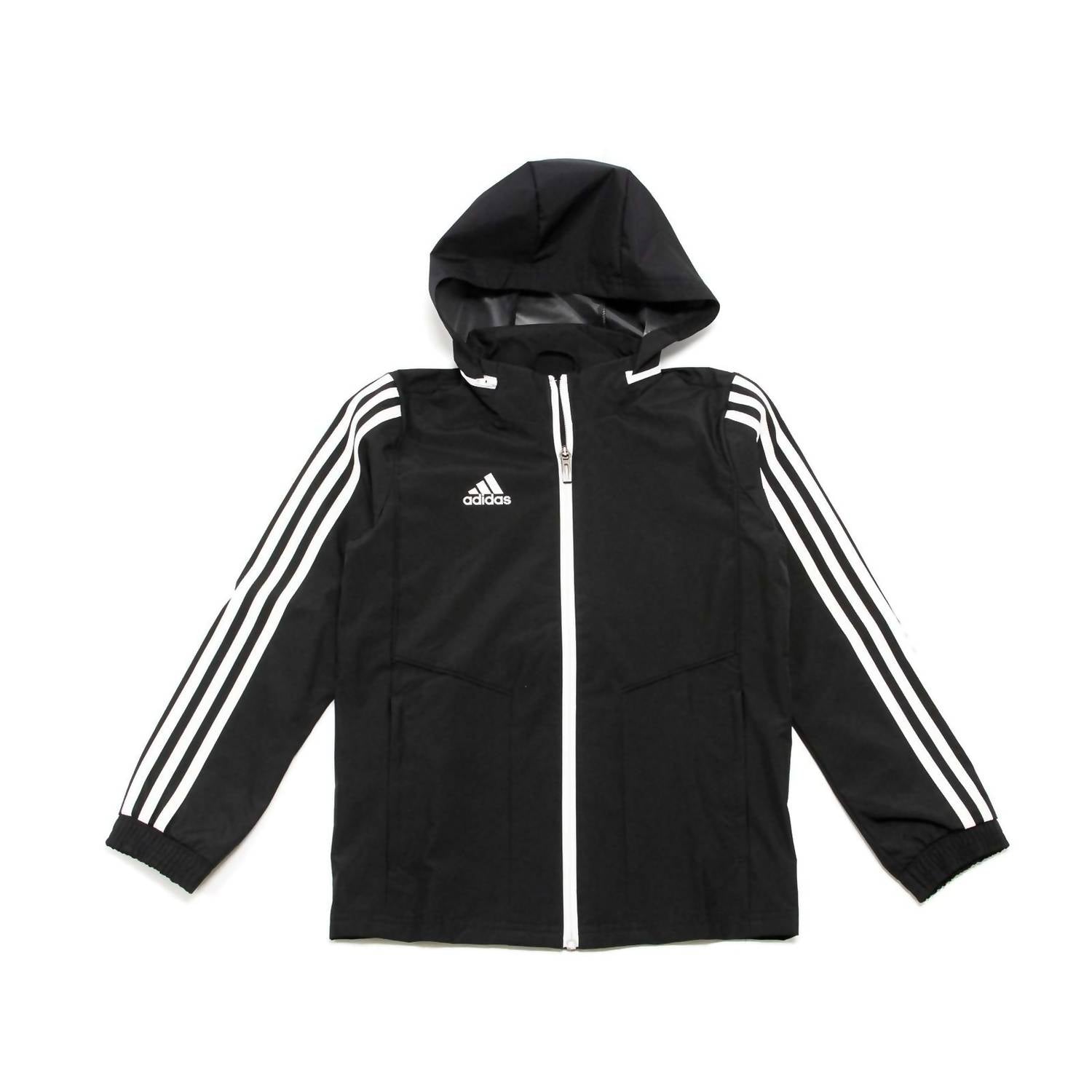adidas Boy's Tiro 19 Long Sleeve All Weather Jacket in black - item