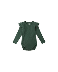 Rylee + Cru - Kid's Shoulder Ruffle Bodysuit