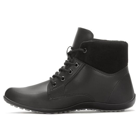 Andrea - Women's Flat Booties With Side Zipper