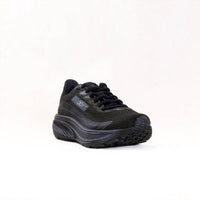 BROOKS Women's Ghost 17 Running Shoe in 020 black black ebony - women's shoe - detail view