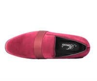 Amali Men's Knight Loafer in burgundy - men's loafer - view 4
