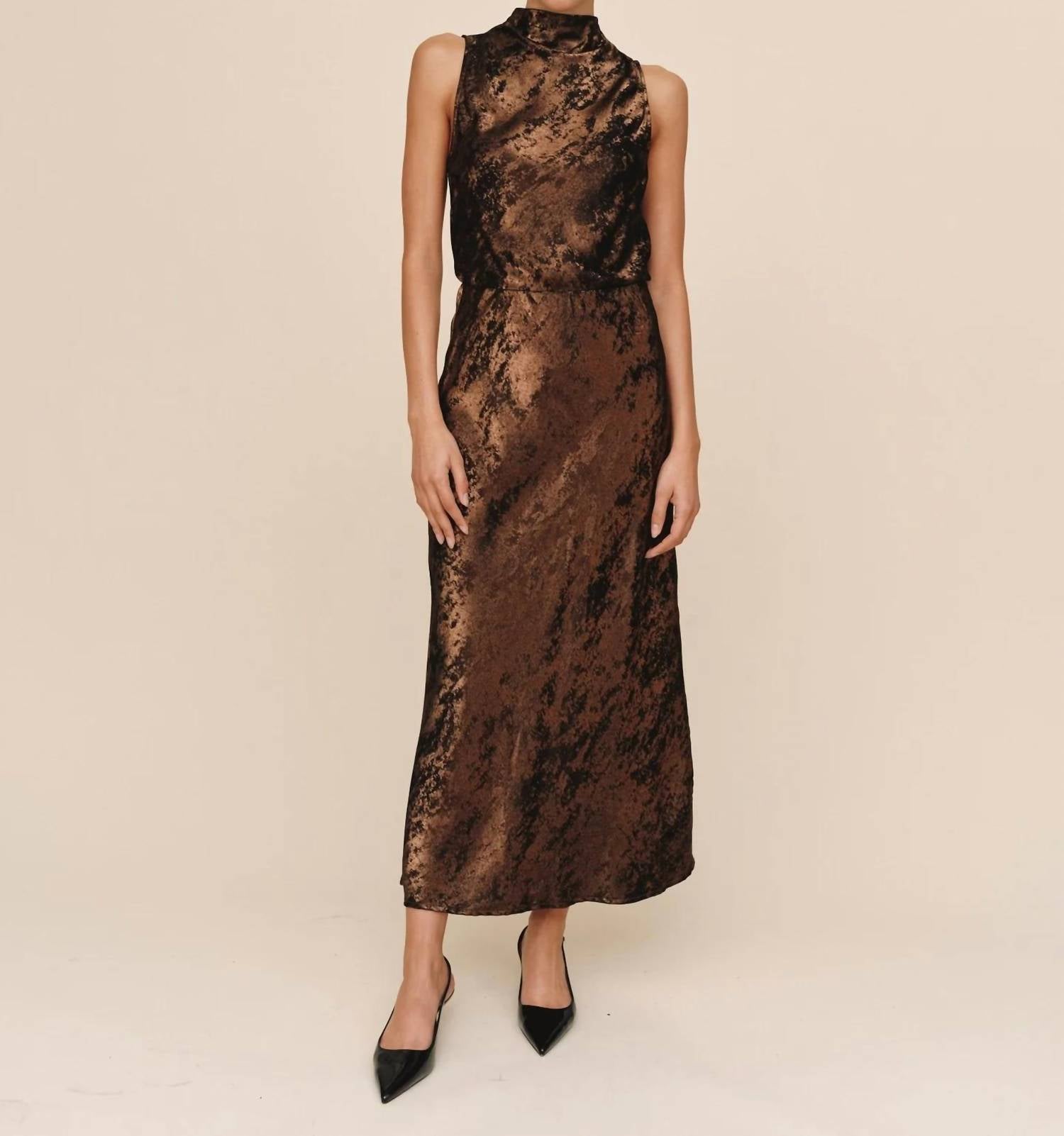 Bella Dahl - Side Slit Bias Maxi Skirt