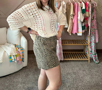 So Me - Mid Rise Twill Shorts