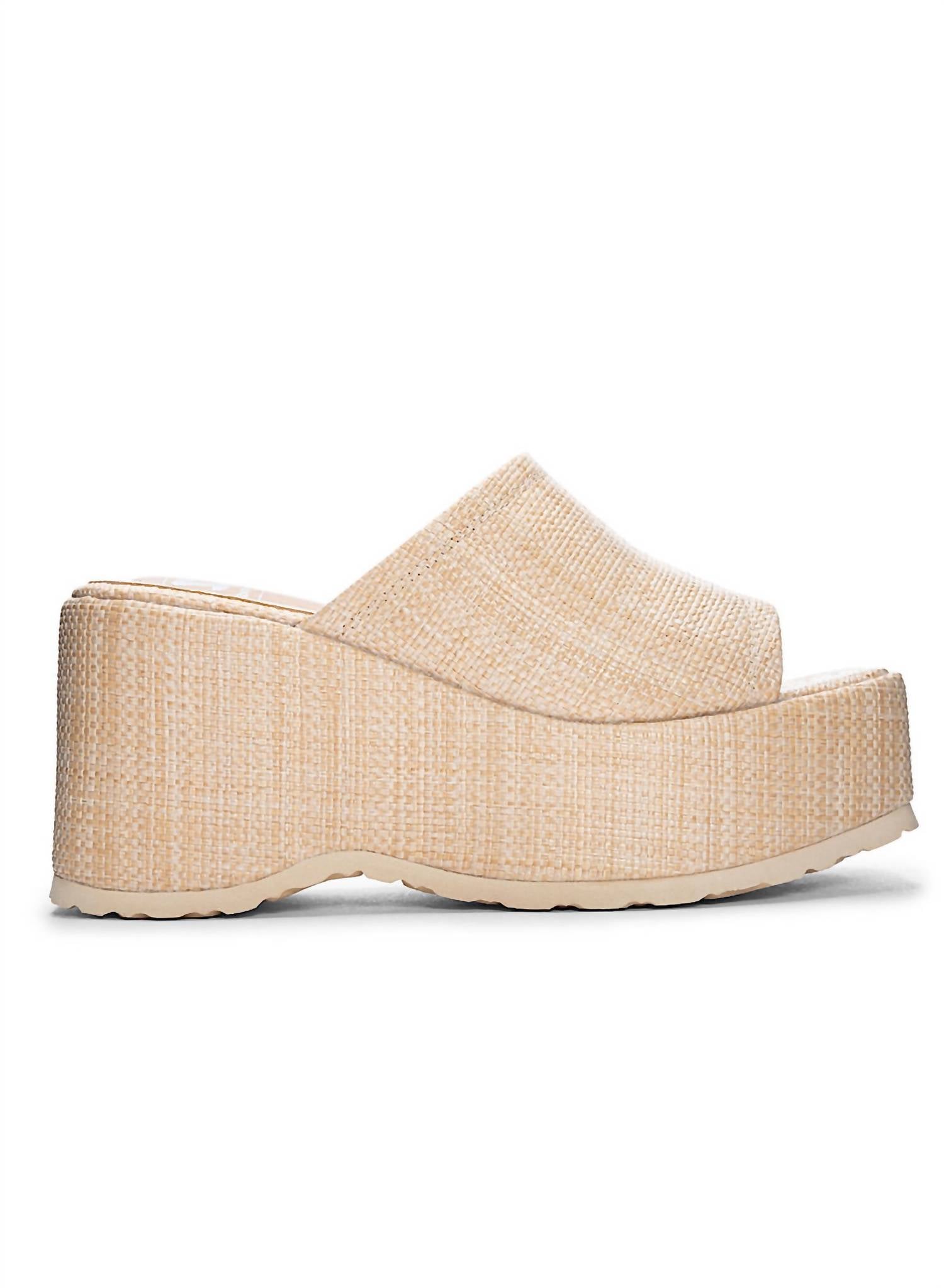 Chinese Laundry - Women's Straw Platform Sandal