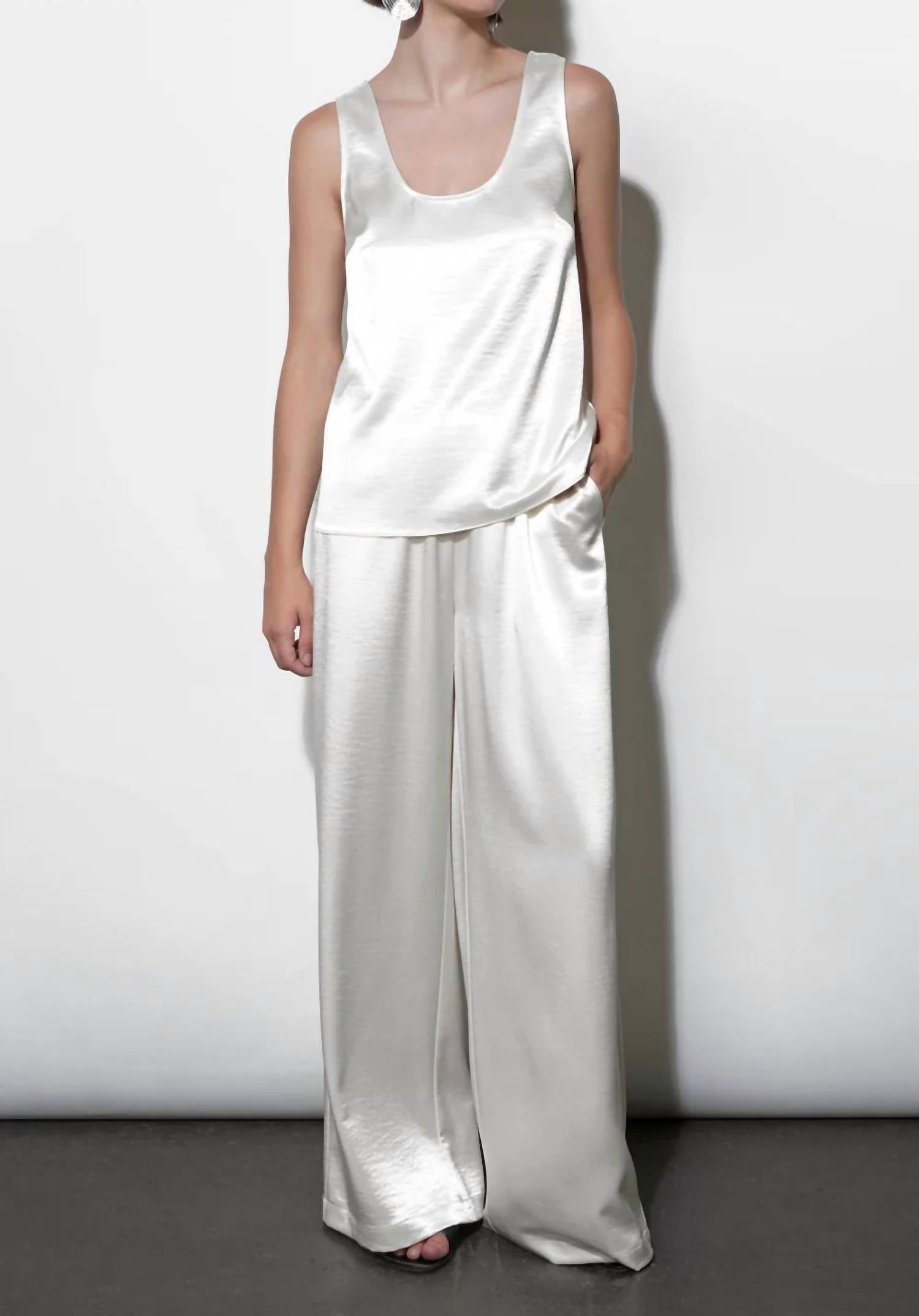 Greylin - Ariana Easy Satin Sleeveless Top