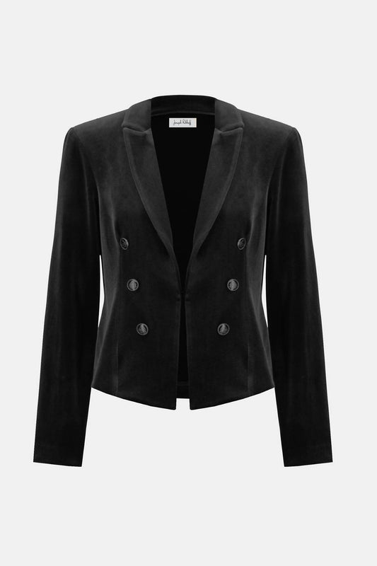 Joseph Ribkoff - Women's Velvet Blazer