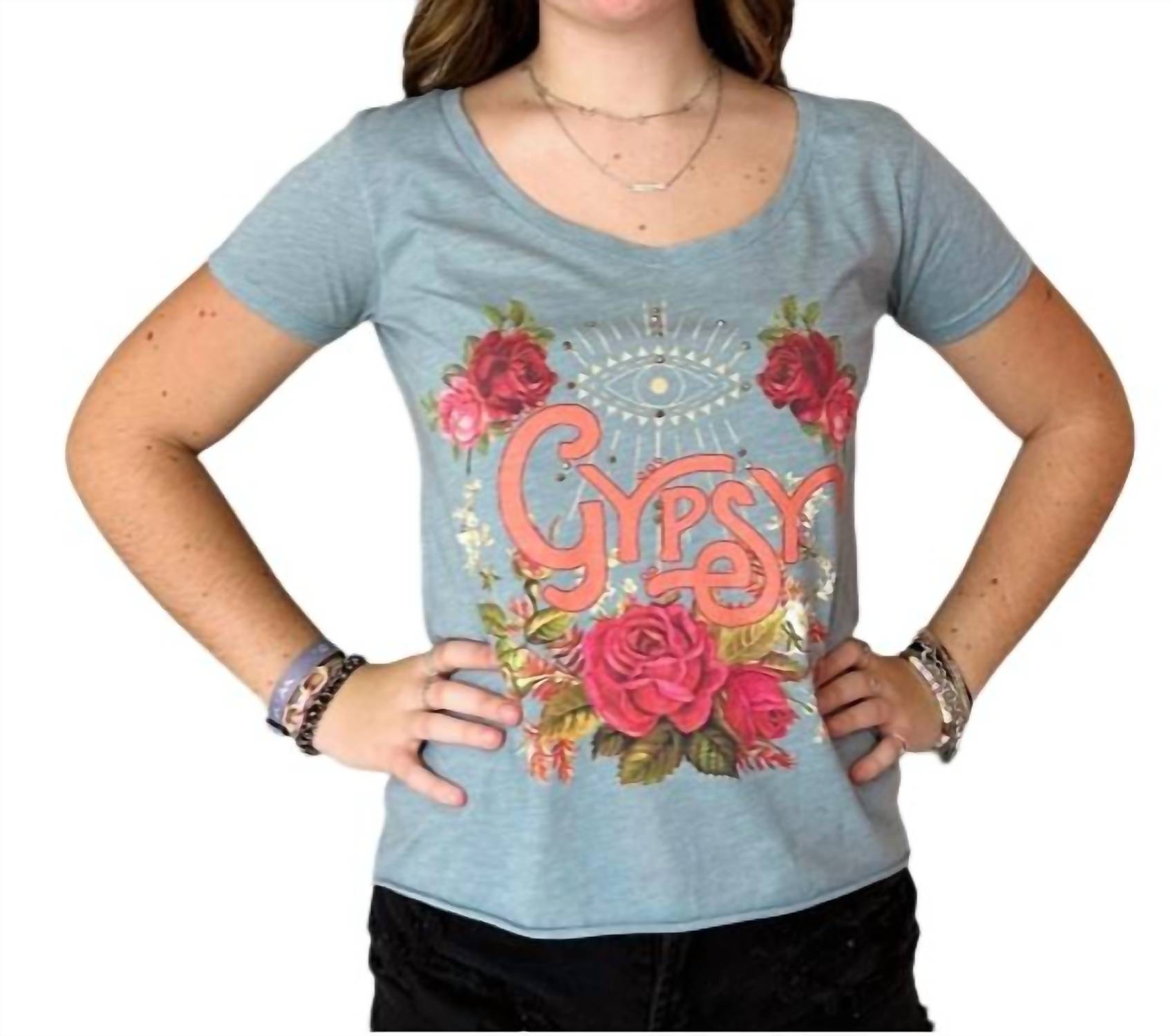 Rose Canyon Ranch - Gypsy Rose Rhinestone Tee