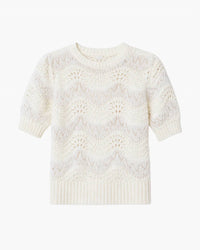 Mother - Powder Puff Short Sleeve Sweater
