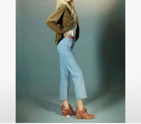 Levi'S - Premium Ribcage Cropped Bootcut Jeans
