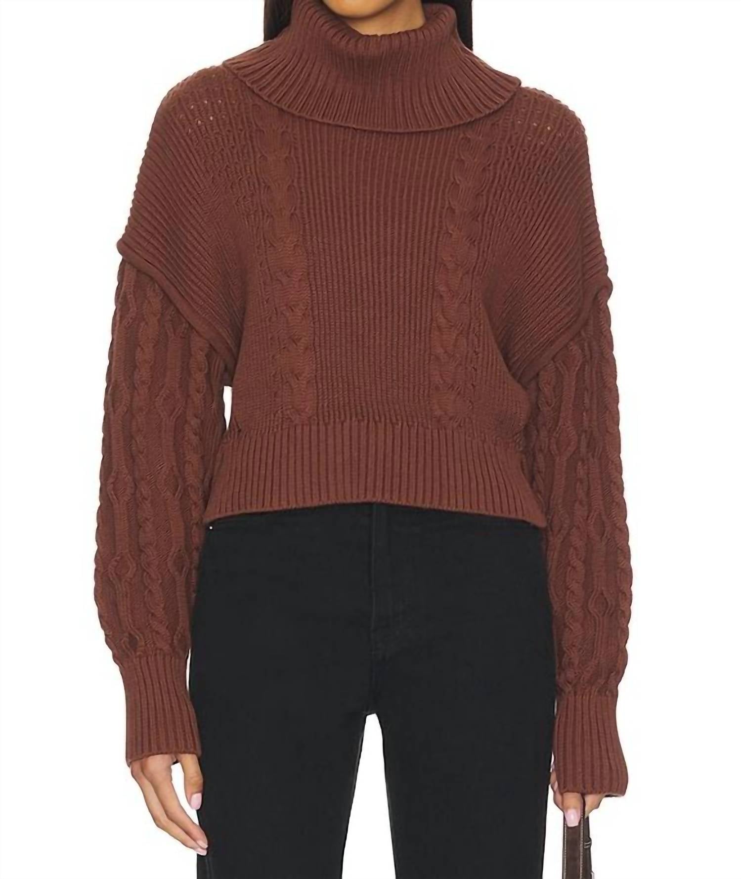 Cleobella Serah Sweater in coco - women's sweater