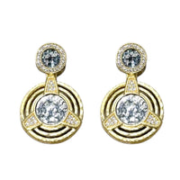 Tat2 Designs - Women's Morro Double Coin Earrings