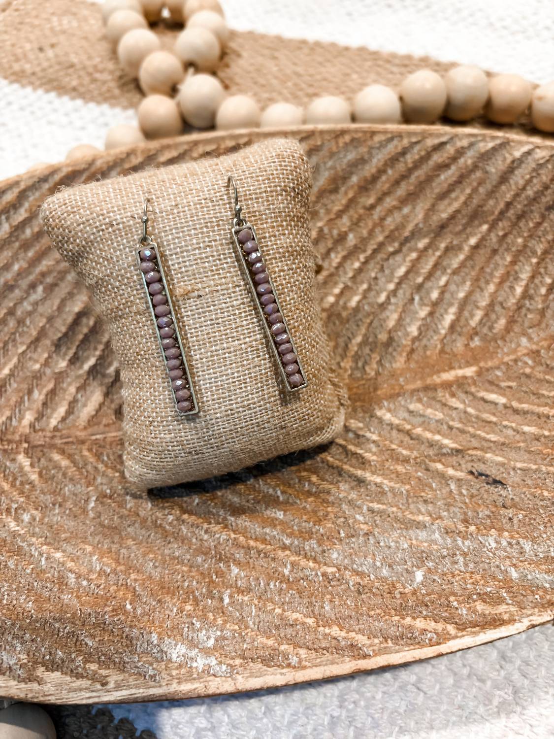 White Label - Women's Bar Earrings