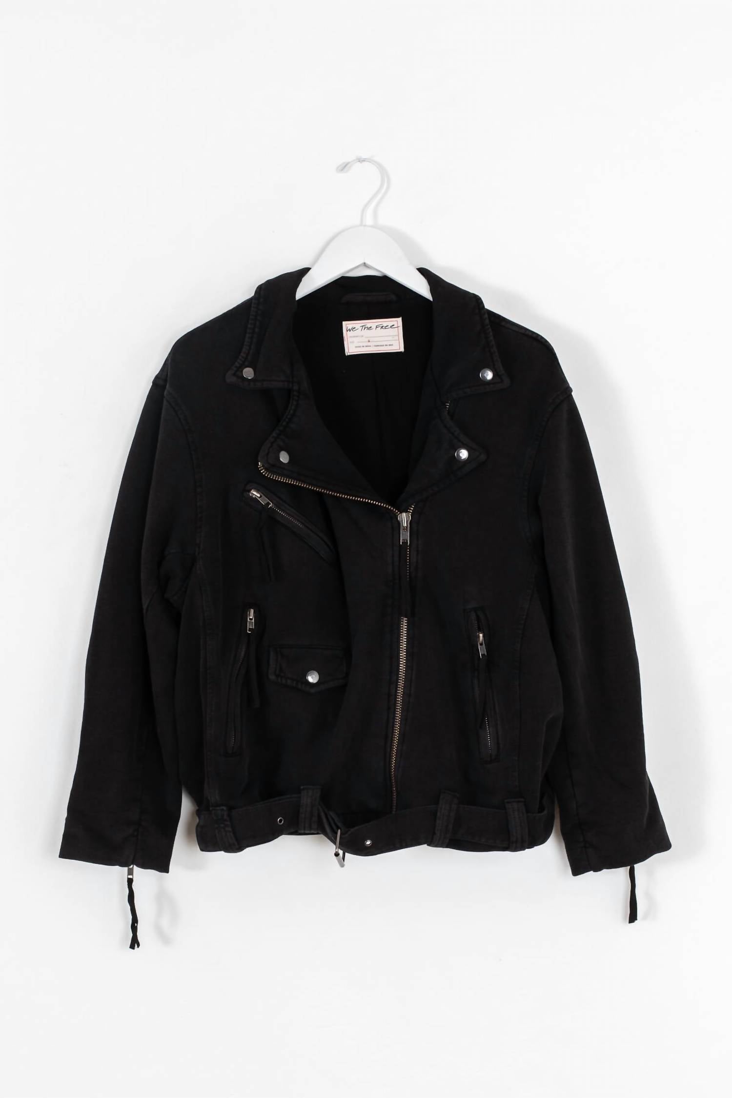 Free People - Rebel Rebel Knit Moto Jacket