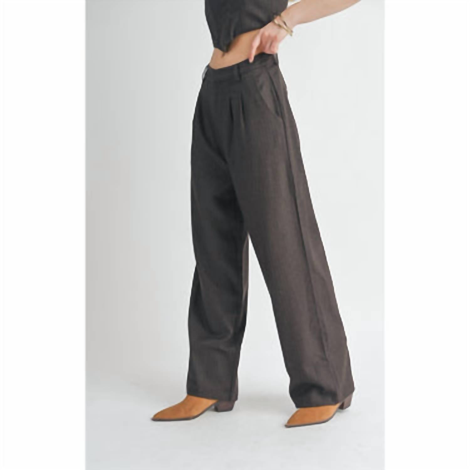 Sage The Label - Trust Me Pleated Trousers