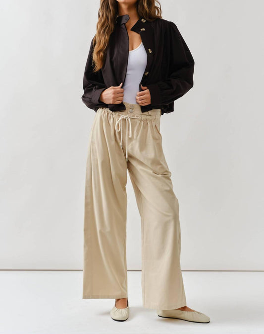 Aaron & Amber - Brynne Short Balloon Trench Jacket