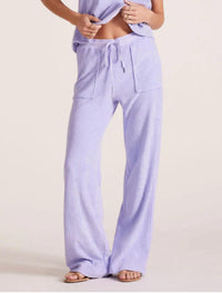 Bobi - Wide Leg Drawcord Pant
