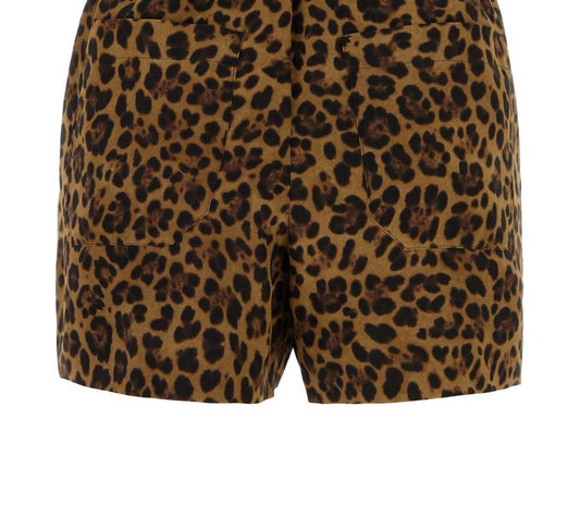 Valentino - Women's Printed Crepe Escape Shorts