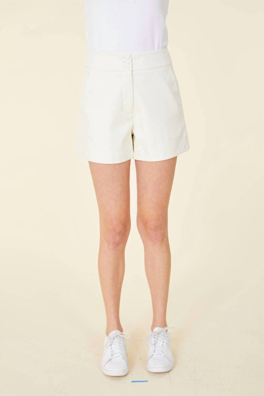 Dolce Cabo - Vegan Leather Shorts