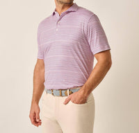 Johnnie-O - Featherweight Performance Polo - Warwick Stripe