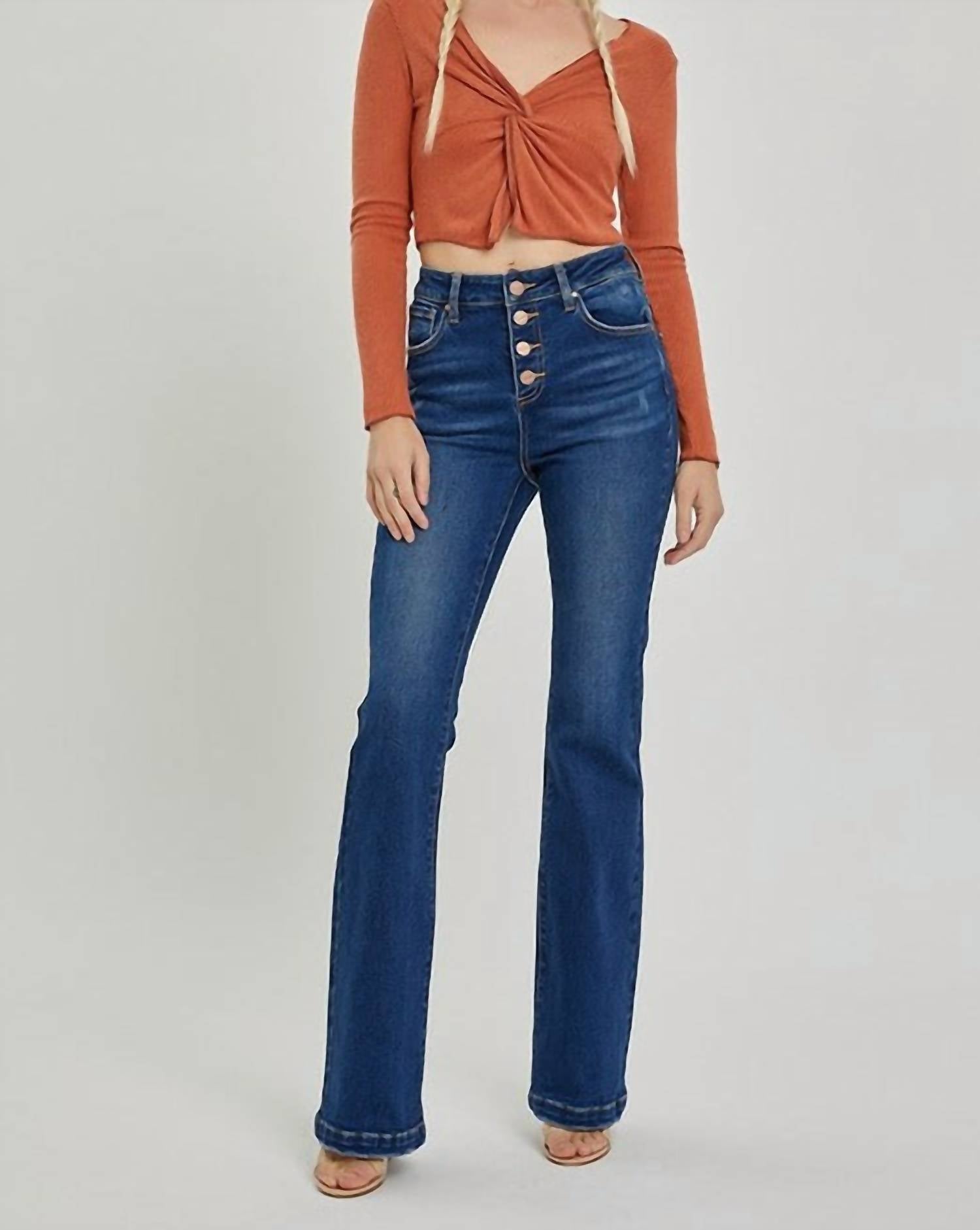 Risen - Listen Up High Rise Bootcut Jeans