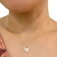 Ellison+Young - Women's Beauty Of Nature Butterfly Charm Necklace