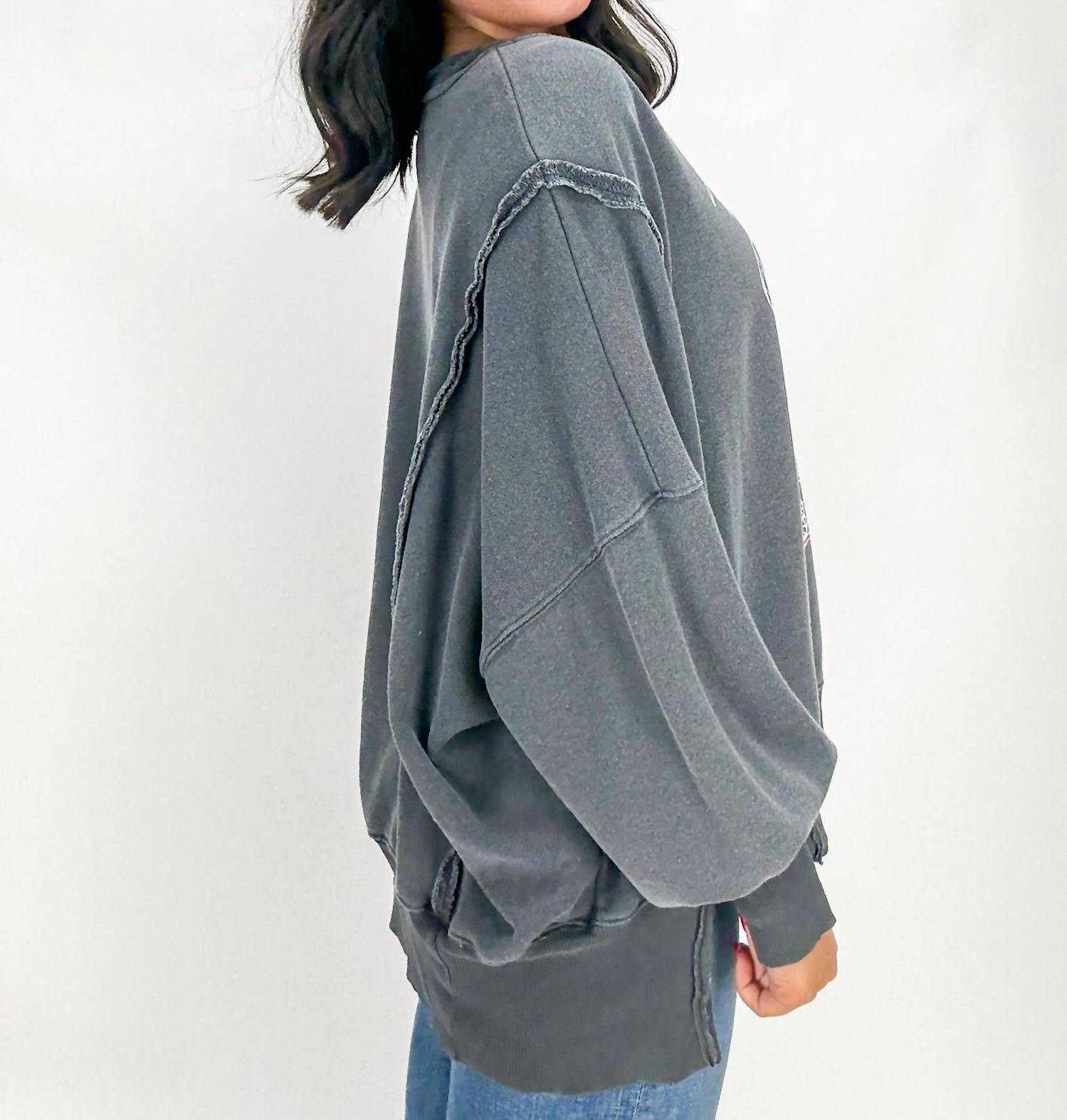 Free People - Graphic Camden Pullover