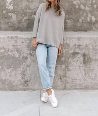 Lovestitch - Cozy Side Slit Sweater