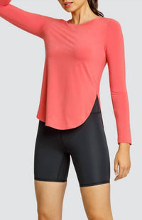 Tail Activewear - Panem Long Sleeve Curved Hem Top