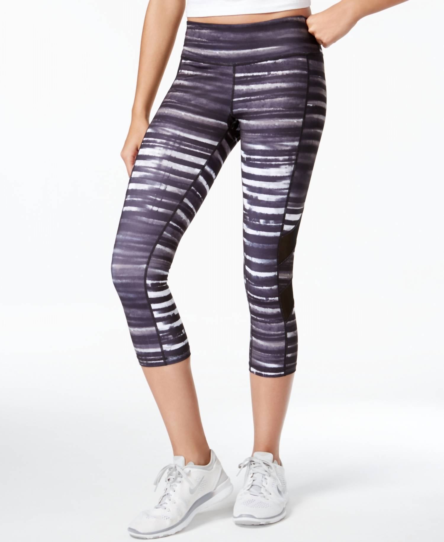 Ideology - Women's Activewear Printed Cropped Leggings