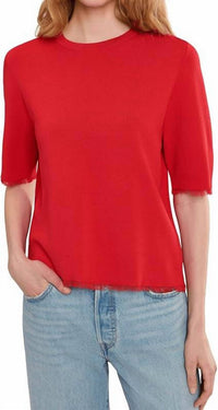 Elliott Lauren - In The Fray Fringe Detail Sweater