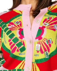 Queen Of Sparkles - Mahjong Button Up Cardigan