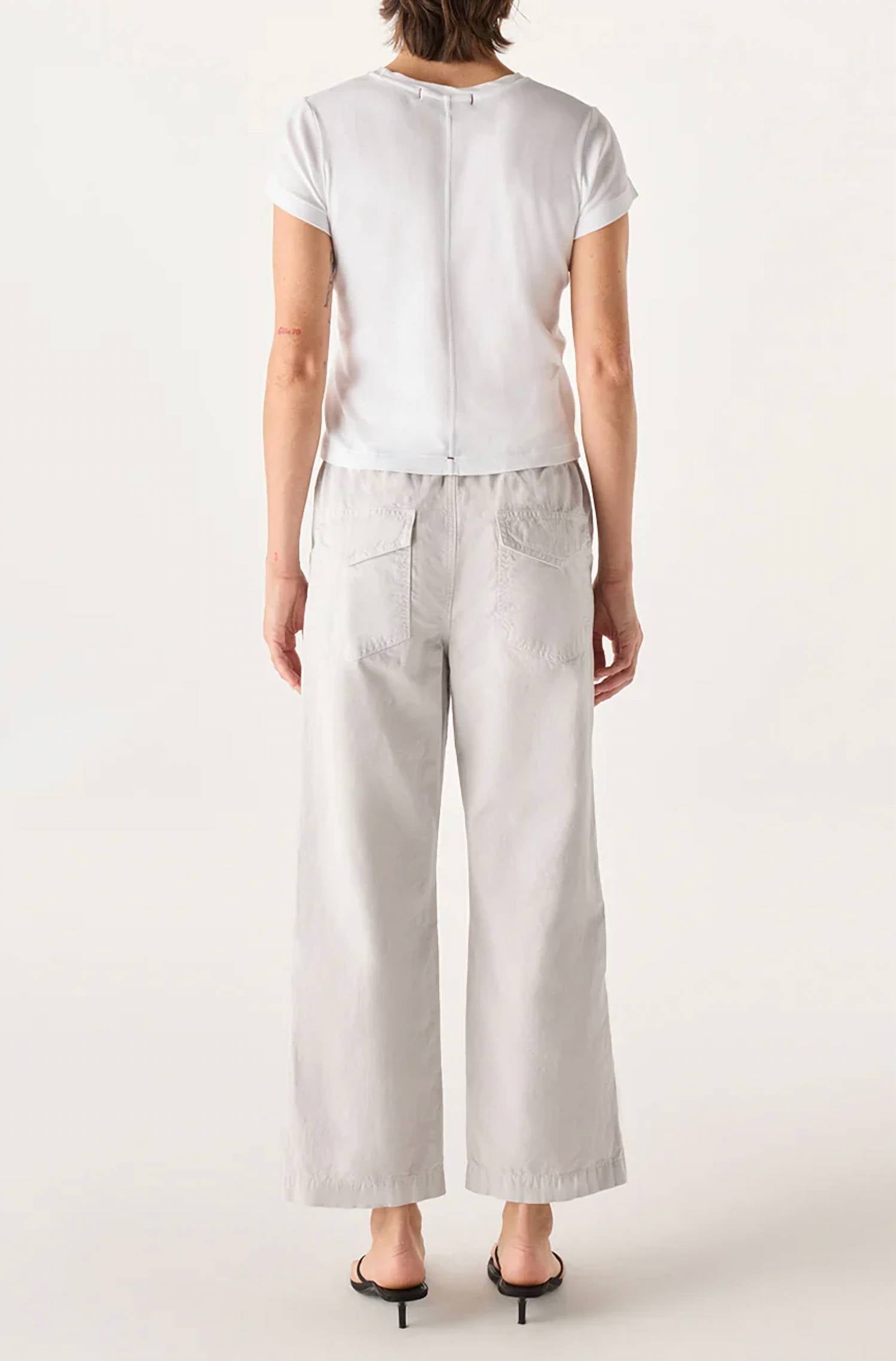 Amo Denim - Easy Drawstring Slouch Crop Pants