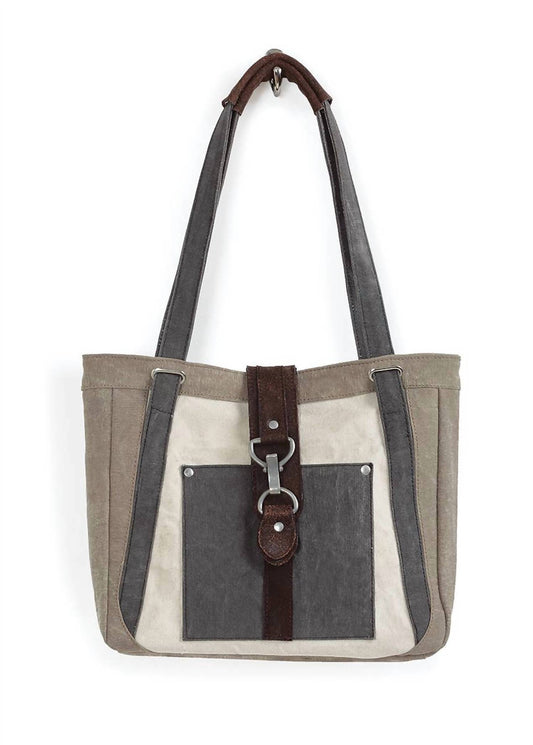 Mona B - Women's Nora Canvas Shoulder Bag