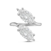 Diana M Jewels - Women's Marquise Lab-Grown Diamond Fashion Ring (3.00 Ct) - Signature
