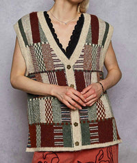 Pol - Charm V-neck Sweater Tank