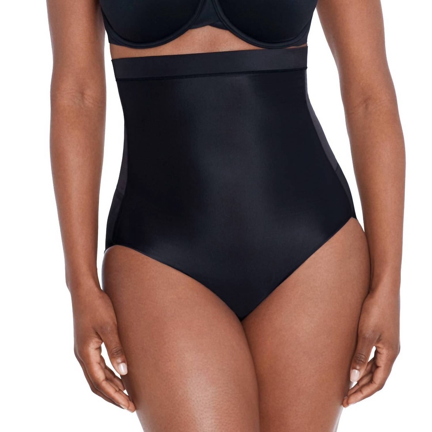 Miraclesuit Core Contour Hi-waist Brief in black - women's intimate